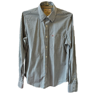 Hollister California Gingham Size Large Shirt Long Sleeve Cotton Button Up